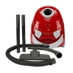 Aspirador de Pó Mondial AP-12 Preto e Vermelho 110V | R$170