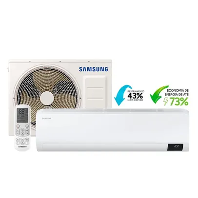 Ar Condicionado Split High Wall Inverter Samsung Ultra 9000 BTUs 220V | R$1313