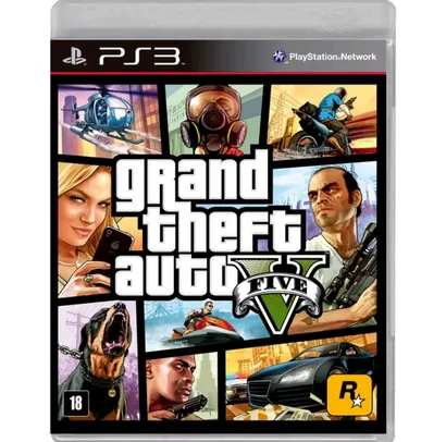 Jogo Grand Theft Auto V Playstation 3