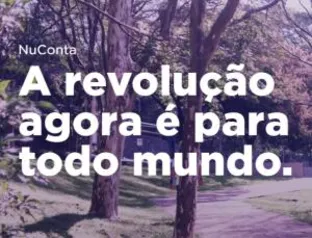 [NuConta] Convite para Conta Corrente do Nubank com ZERO de taxas