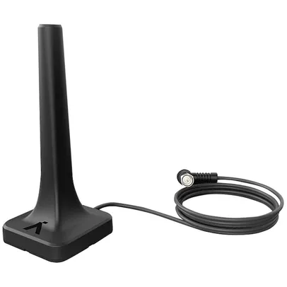 Antena Interna de TV Digital Aquário DTV-200 HDTV 4K - Preta