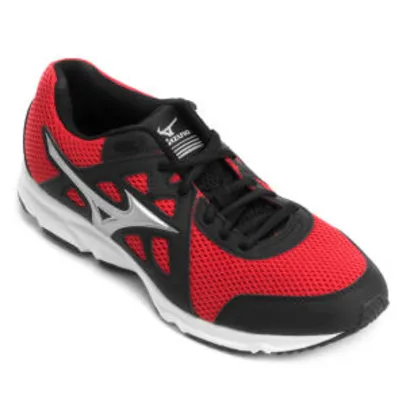 Tênis Mizuno Maximizer 19 Masculino - Vermelho e Preto