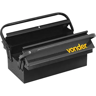 Vonder Caixa Metálica Para Ferramentas Com 3 Gavetas 40 X 19 X 16 Cm