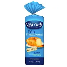 Pao de forma tradicional 400G visconti