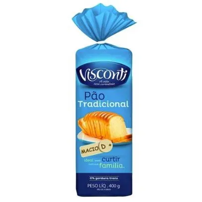 Pao de forma tradicional 400G visconti