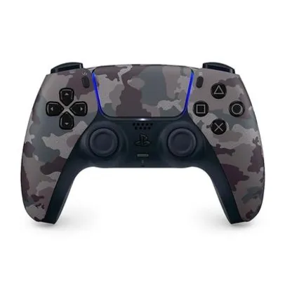 Controle Sem Fio Sony PS5, DualSense Gray Camuflado