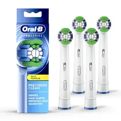 [REC] Oral-B Refil Escova Elétrica Pro-Saúde Precision Clean 4 Unidades Oral B