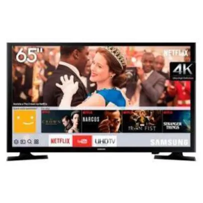 Smart TV LED 65" Samsung UHD 4K LH65BENELGA/ZD | R$2.849