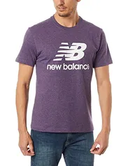 Camiseta New Balance, Masculino, G, Roxo