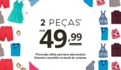 [C&A] Duas Peças por R$49,99