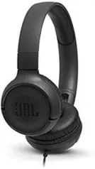 [Prime] Fone de Ouvido Tune 500, JBL, Preto R$ 99