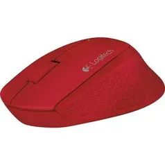 Mouse Sem Fio Wireless M280 Nano Vermelho Logitech - R$30