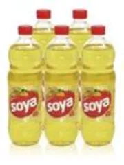 (R$2,29 cada) Soya Oleo de Soja 900ml ( Kit C/5un )