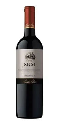 Vinho Tinto 8km Carménère Chileno 750ml