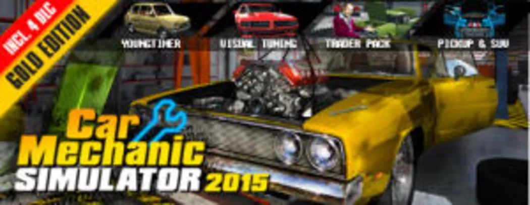 Car Mechanic Simulator 2015 Gold Edition (PC) - R$ 5 (90% OFF)