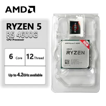 AMD Ryzen 5 4600G 6/12 4.2 Ghz (Novo)