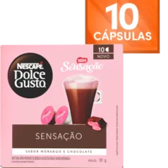 SENSAÇÃO 10 CÁPSULAS  - Dolce Gusto -<Novo Sabor