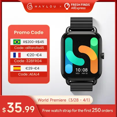 Smartwatch Haylou RS4 Plus