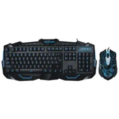 Teclado e Mouse Gamer Multilaser TC195 | R$ 155