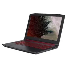 Notebook Acer Nitro 5 AN515-52-75Q8 i7-8750H 8ª RAM de 16GB SSD de 512GB GTX 1050Ti Tela 15.6” FHD Windows 10 - R$3779