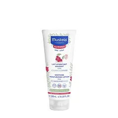 Hidratante e Calmante sem Fragrância para Pele Muito Sensível/Sensibilizada dos Bebês e Crianças, Mustela Bebê, Rosa, Médio/200 ml