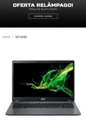 Notebook Acer core i5 | R$2.379