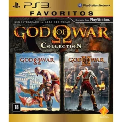 [Americanas] God Of War Collection PS3 - R$26,39 boleto // R$29,99 1x cartão