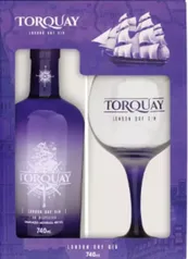 Kit Gin Torquay London Dry 740 ml + Taça