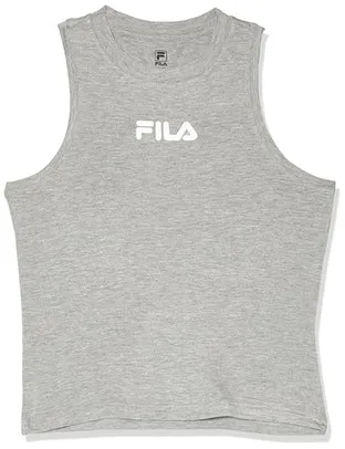 Regata Fem. Fila Soft,Cinza Claro Mescla,GG