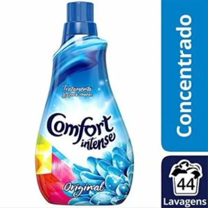 5 Unidades do Amaciante Concentrado Comfort Original 1 L, Comfort, Azul, Original POR R$ 39