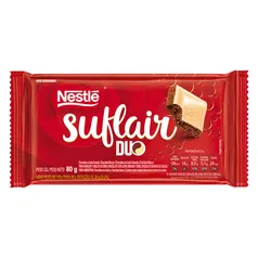 6 Tablete suflair duo 80G nestle