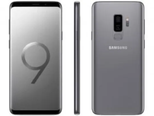 Smartphone Samsung Galaxy S9+ 128GB Cinza 4G R$ 1889