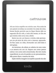 Kindle Paperwhite preto com 8gb - 11ª geração 