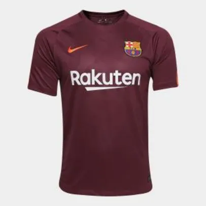 Camisa Barcelona Third - Torcedor Nike Masculina - Vinho