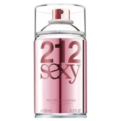 212 Sexy Body Spray Carolina Herrera - Perfume Corporal Feminino - 250ml R$99