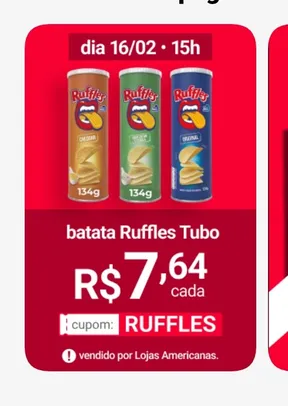 Ruffles tubo 