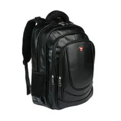 Mochila Executiva em PU Ness c/ 3 compartimentos - Preto R$72