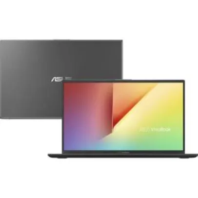 Notebook Asus X512FA-BR568T 8ª Intel Core I5 8GB 1TB Tela 15,6" Windows 10 - Cinza Escuro | R$2.439