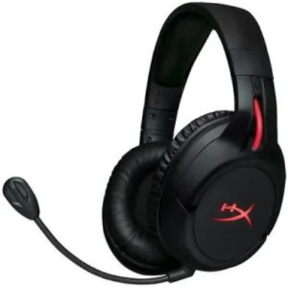 Headset Sem Fio Gamer HyperX Cloud Flight, LED | R$640