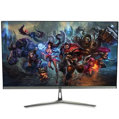 Monitor Gamer HQ LED, 24", 2ms, 75hz, Full HD, Widescreen, Bordas ultra finas - 24HQ-GAMER