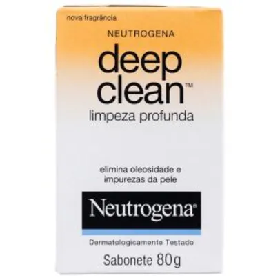 Grátis | Sabonete em Barra Facial 80g Neutrogena Deep Clean