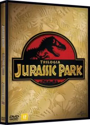 DVD Coleção Jurassic Park Trilogia - 3 Discos - R$ 15