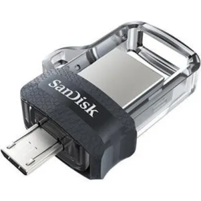 [PRIME] Pen Drive SanDisk para Smartphone Ultra Dual Drive Micro USB/USB 3.0 32GB - R$58