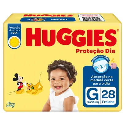 Foto do produto Fralda Huggies Tripla Proteção Dia G 28 Unidades