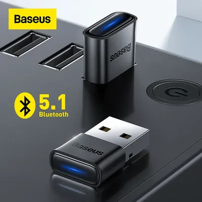 [Moedas/Taxas Incluídas] Dongle adaptador USB Bluetooth Baseus