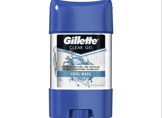 Desodorante Gillette Cool Wave Gel - Antitranspirante Masculino 82g 