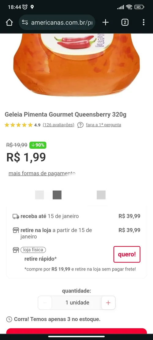 Imagen na descrição da promoção