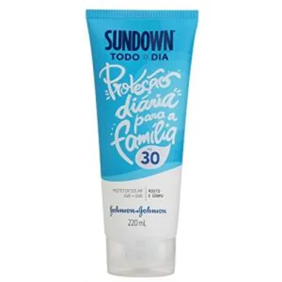 [Prime] Protetor Solar Todo Dia Sundown FPS 30, 220ml | R$13