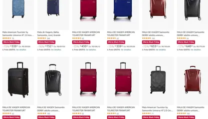 MALAS SAMSONITE E AMERICAN TOURISTER