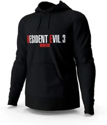 Blusa Moletom Casaco Resident Evil 3 Unissex P ao GG| R$ 120